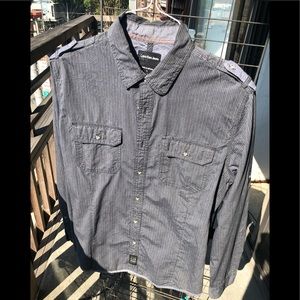 Shirt with Double Button Pockets